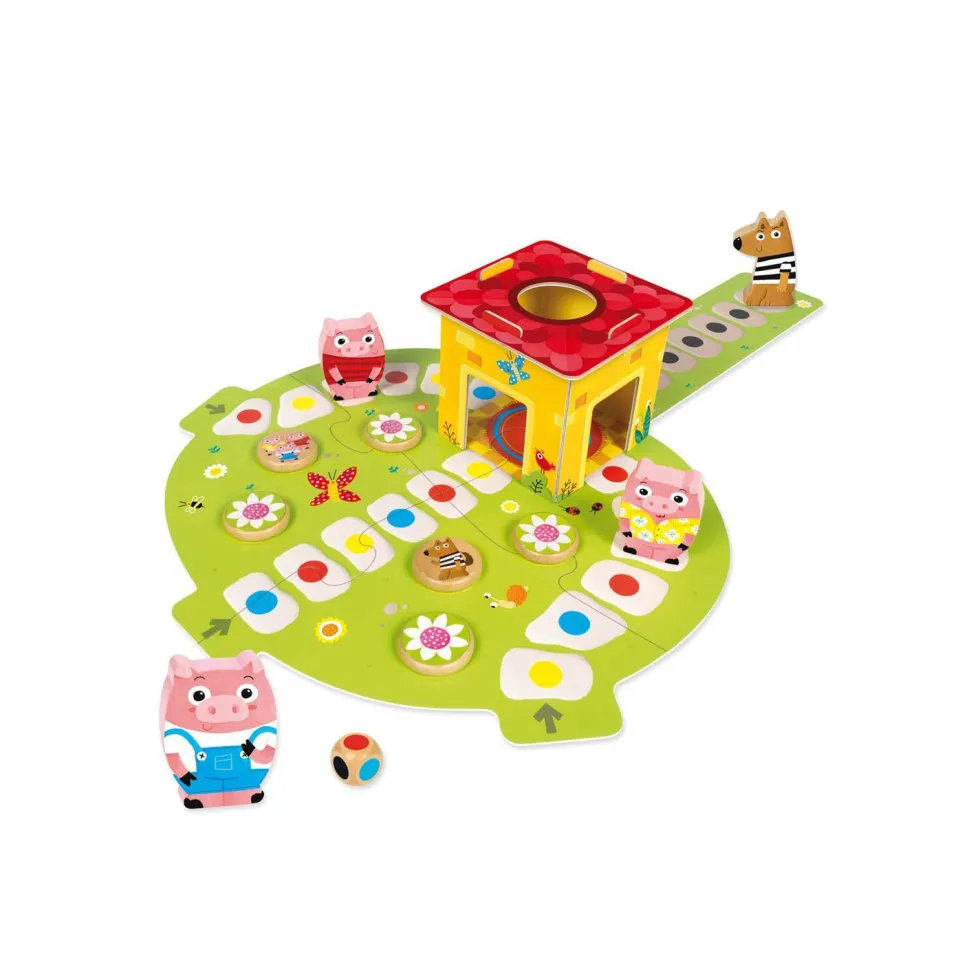 Goula Los 3 Cerditos Juego de Mesa Cooperativo
