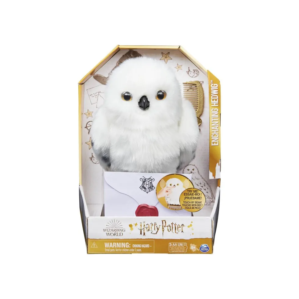 Harry Potter Wizarding World Peluche Hedwig Interactivo