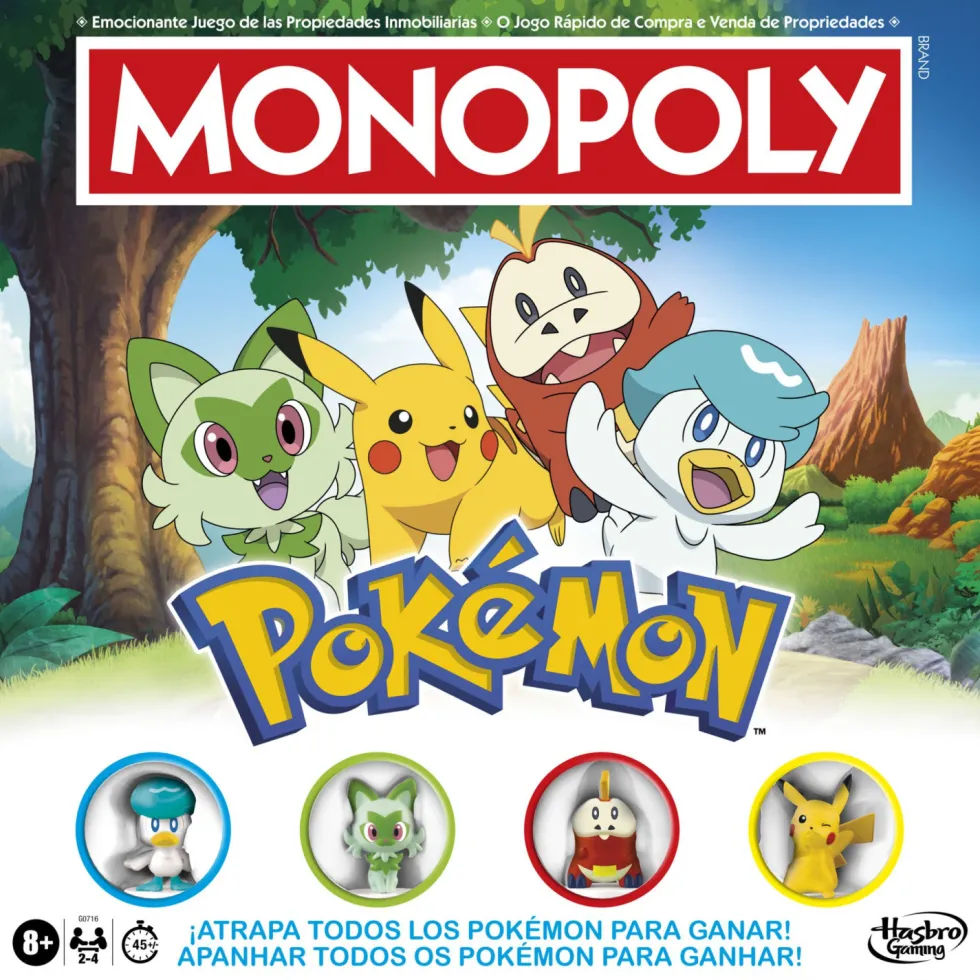 Hasbro Gaming Monopoly Pokémon Juego de Mesa