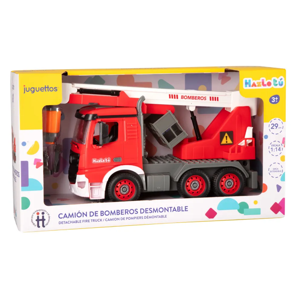 Hazlo Tú Camión De Bomberos Desmontable