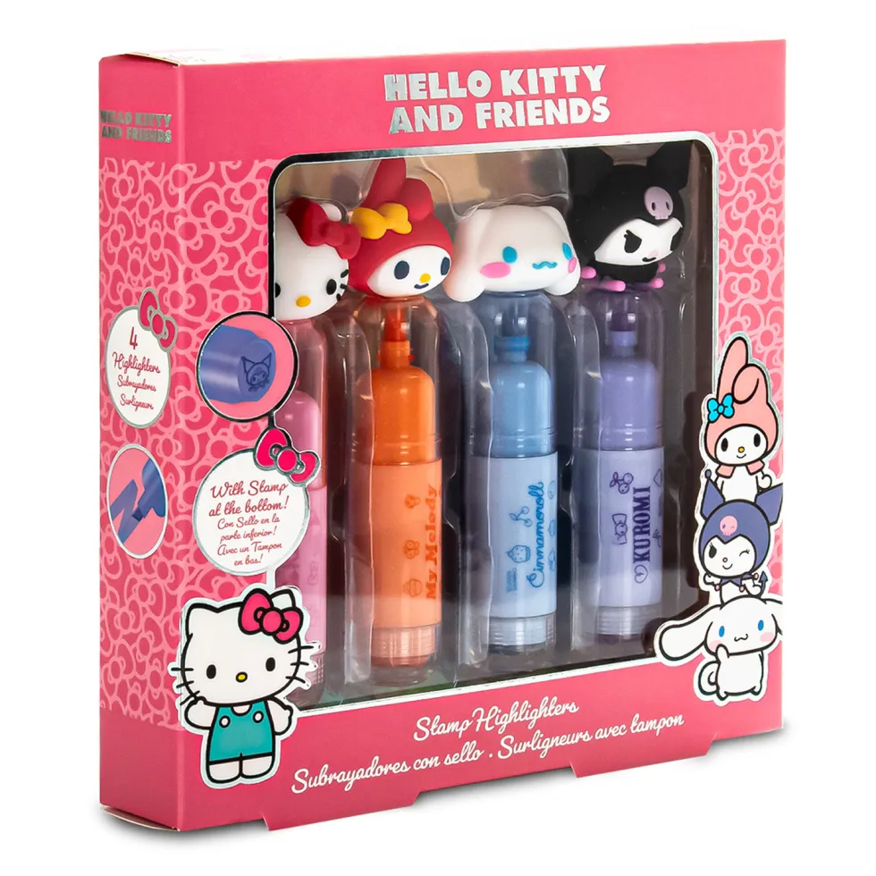 Hello Kitty and Friends Pack 4 Subrayadores
