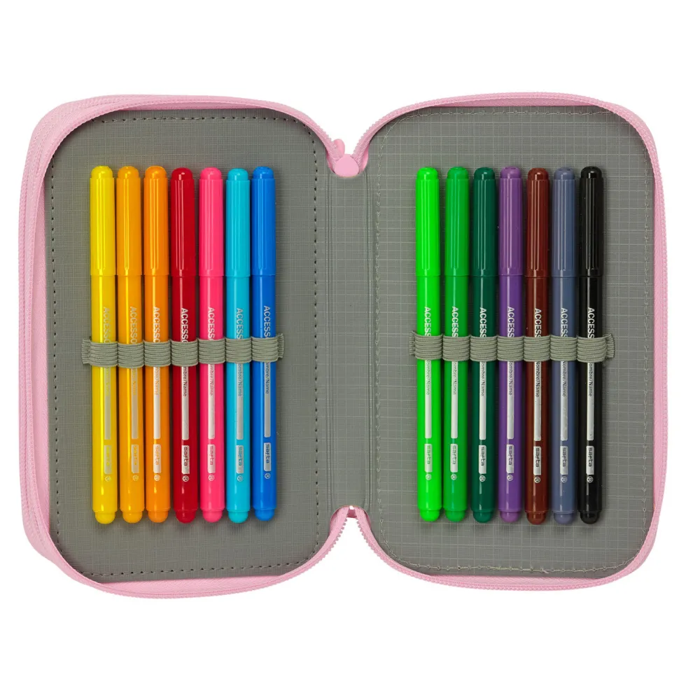 Hello Kitty Plumier Triple 37 Piezas