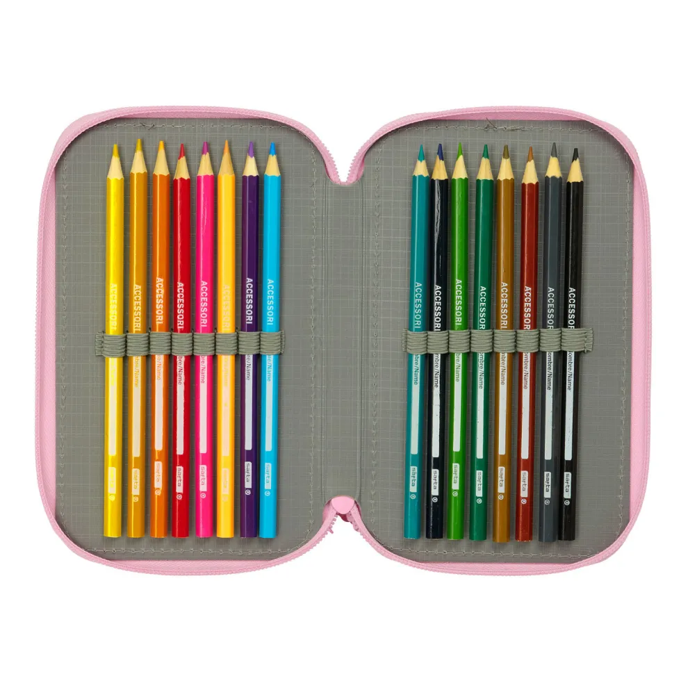 Hello Kitty Plumier Triple 37 Piezas