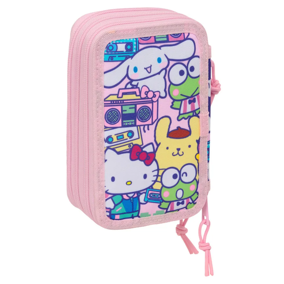 Hello Kitty Plumier Triple 37 Piezas