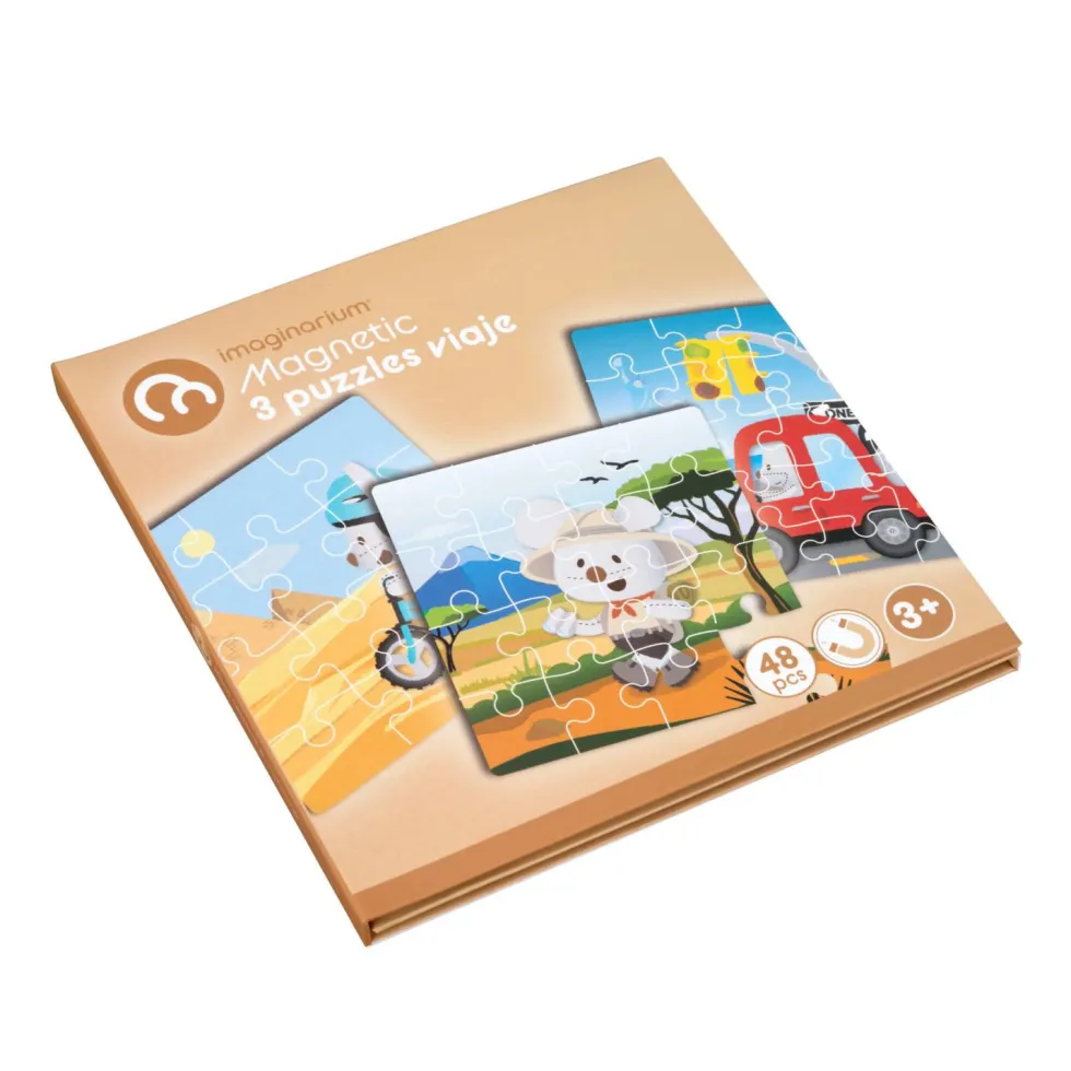 Imaginarium Magnetic 3 Puzzles Viaje