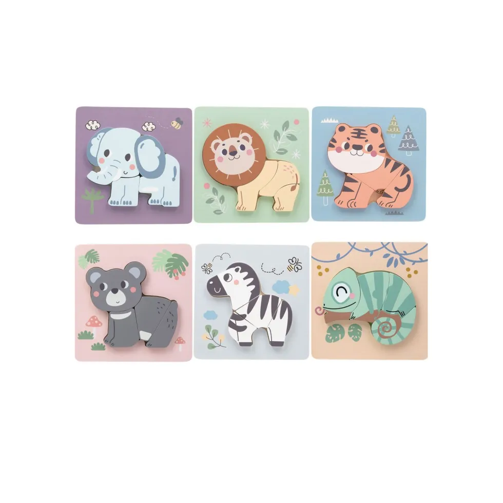 Imaginarium Natural Puzzle 6 Animales