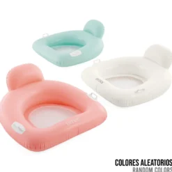 INTEX Asiento Hinchable con Almohada 114 x 107 cm Varios Modelos