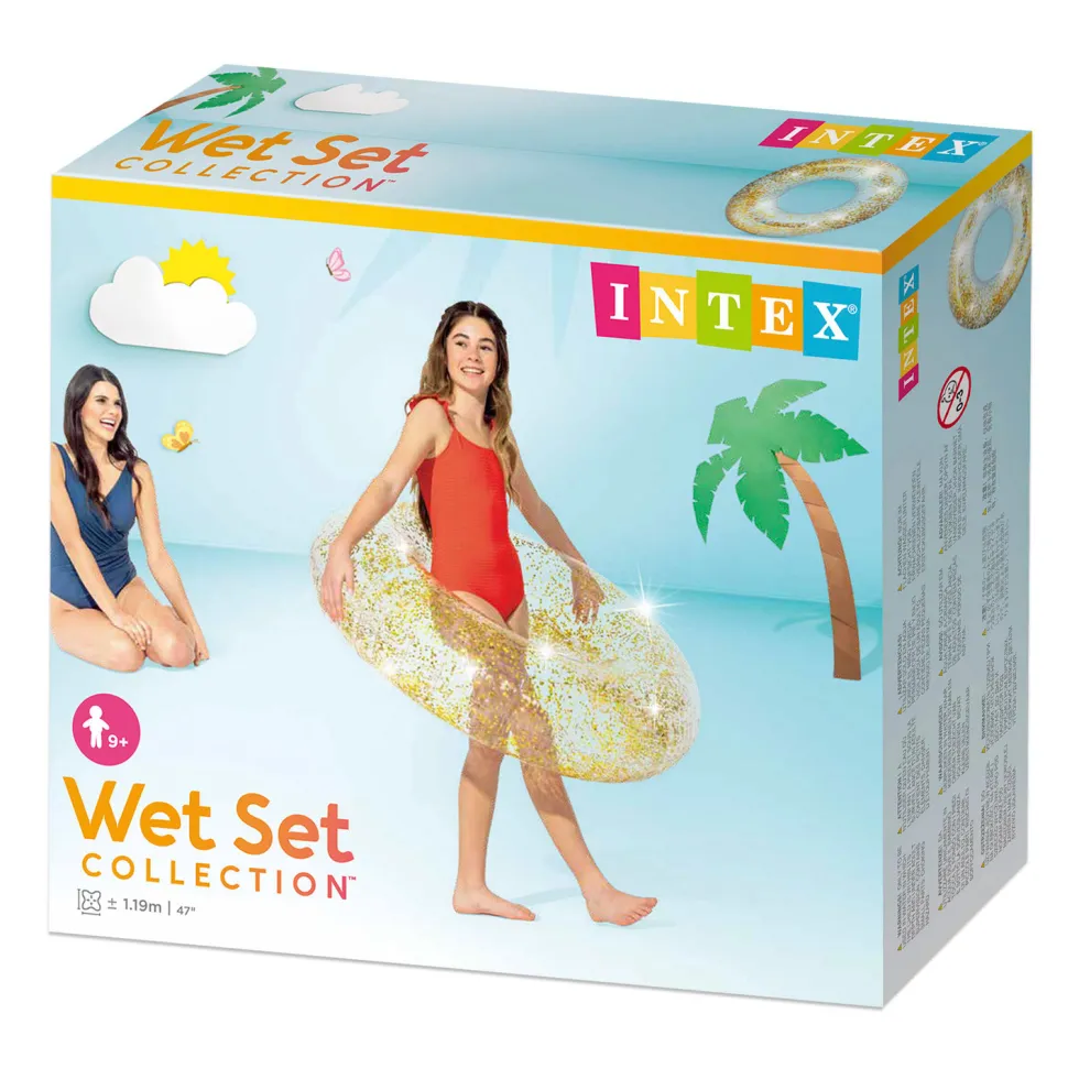 INTEX Flotador Purpurina 107 x 27 cm Varios Modelos