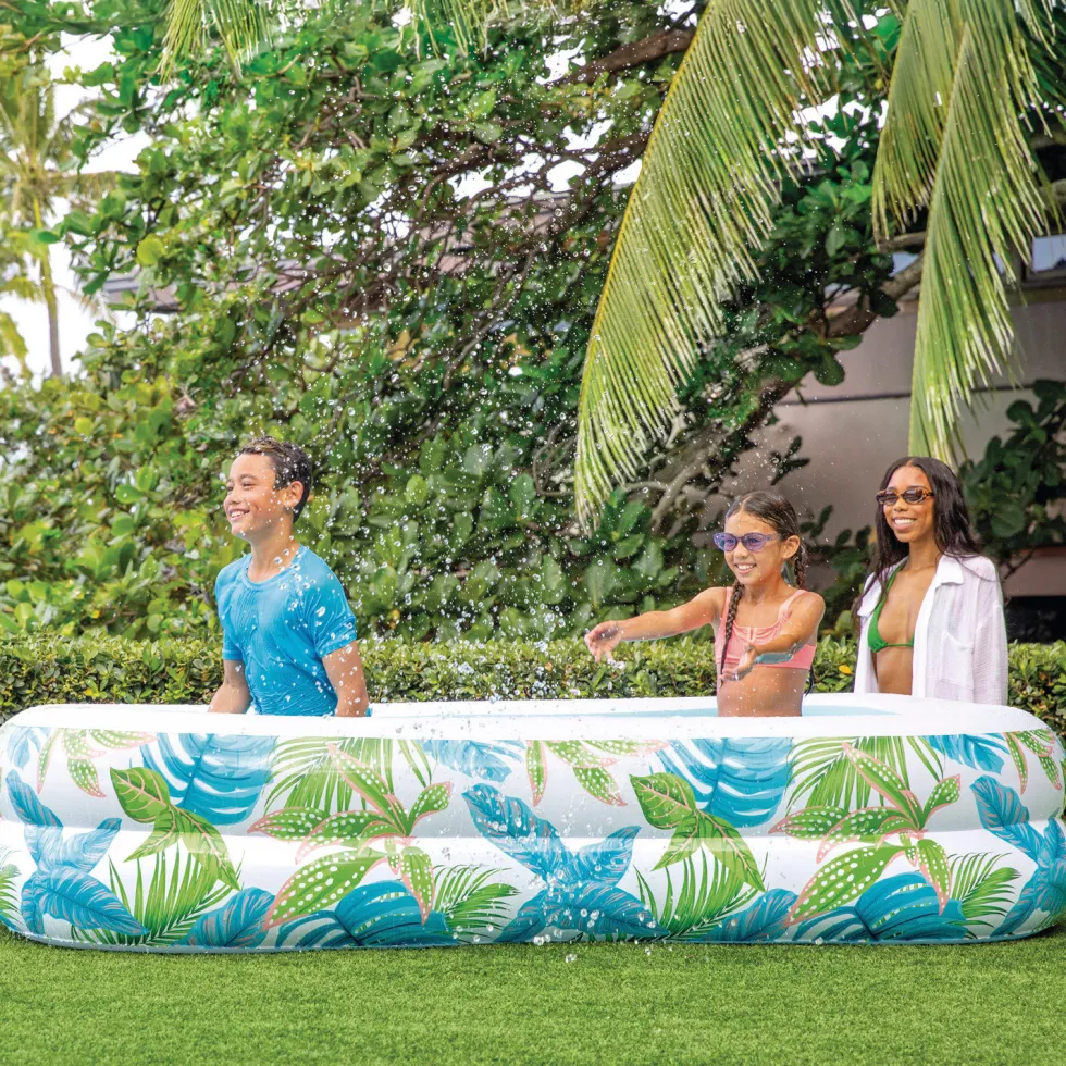 INTEX Piscina Hinchable Tropical 229 x 152 x 48 cm