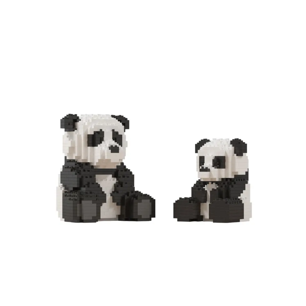 Jecka Panda Mini 01S Kit de Bloques de Construcción