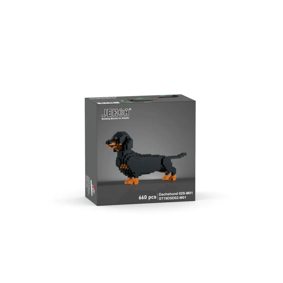 Jekca Perro Salchica 02-M01 Kit de Construcción