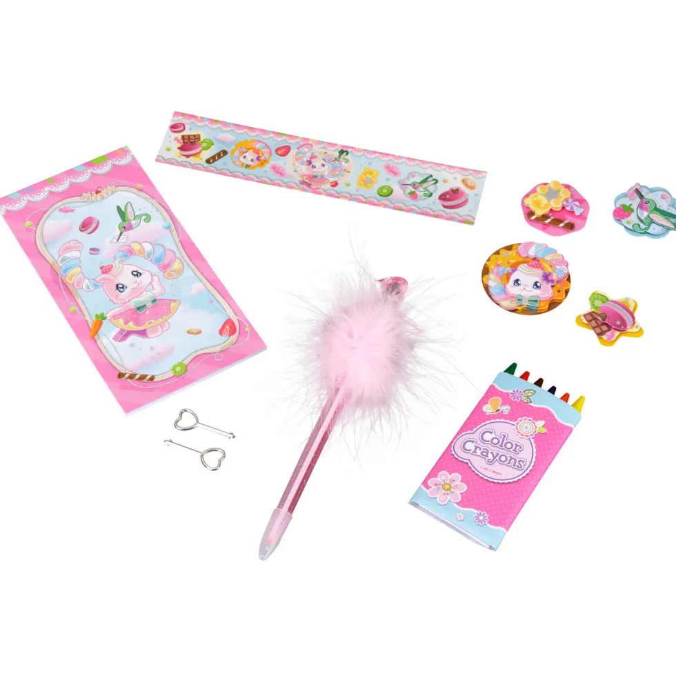 Joyero Diario Secreto con Candado y Set de Papelería Infantil
