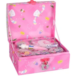 Joyero Infantil con Candado de Corazón y Set de Papelería