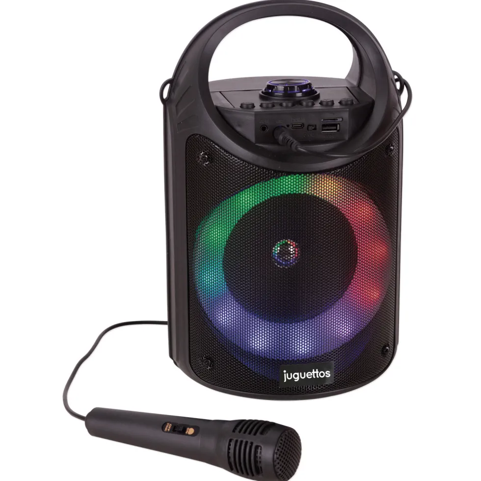 Juguettos Altavoz Luminoso con Micrófono