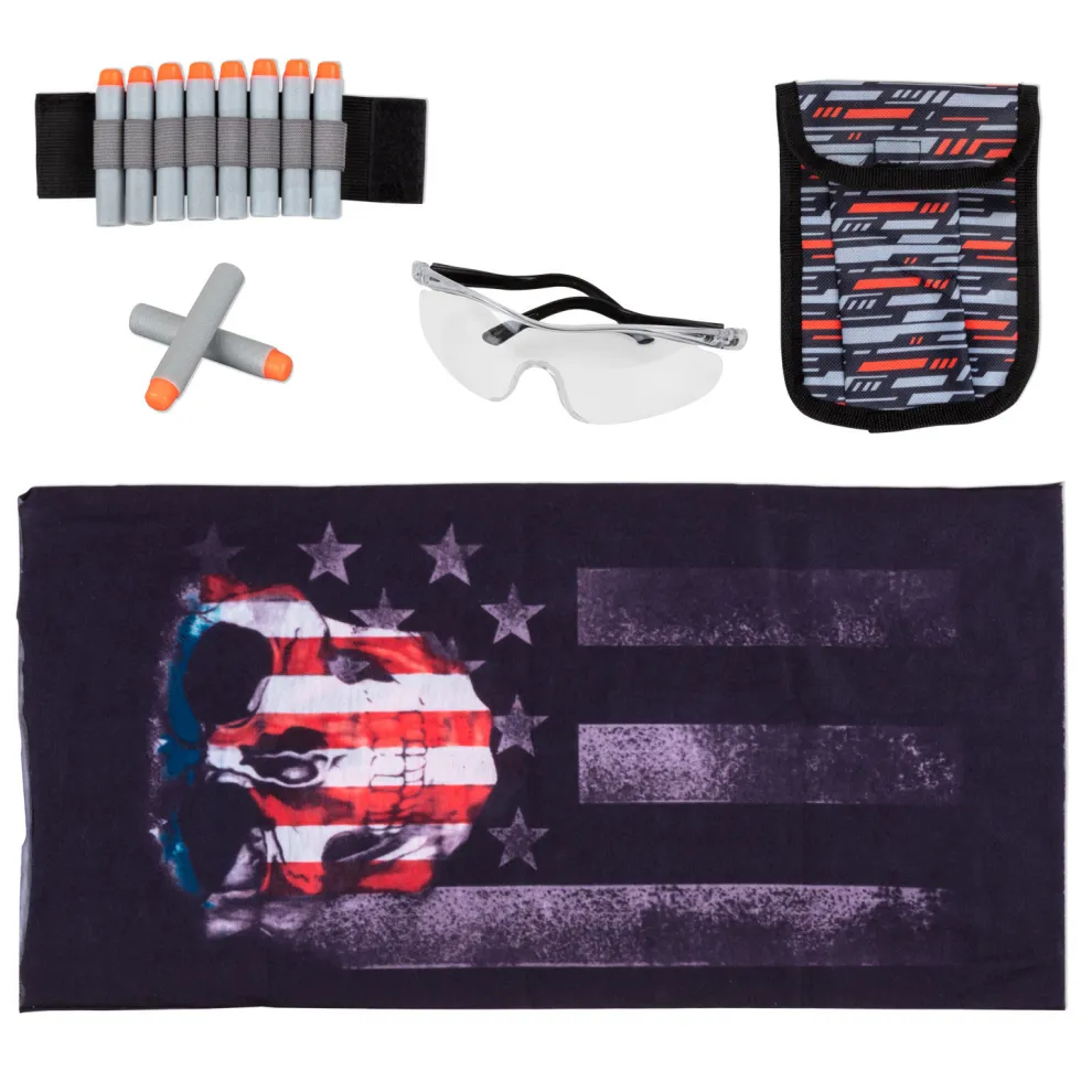Juguettos Blaster Soft Chaleco Sky Fork con Accesorios