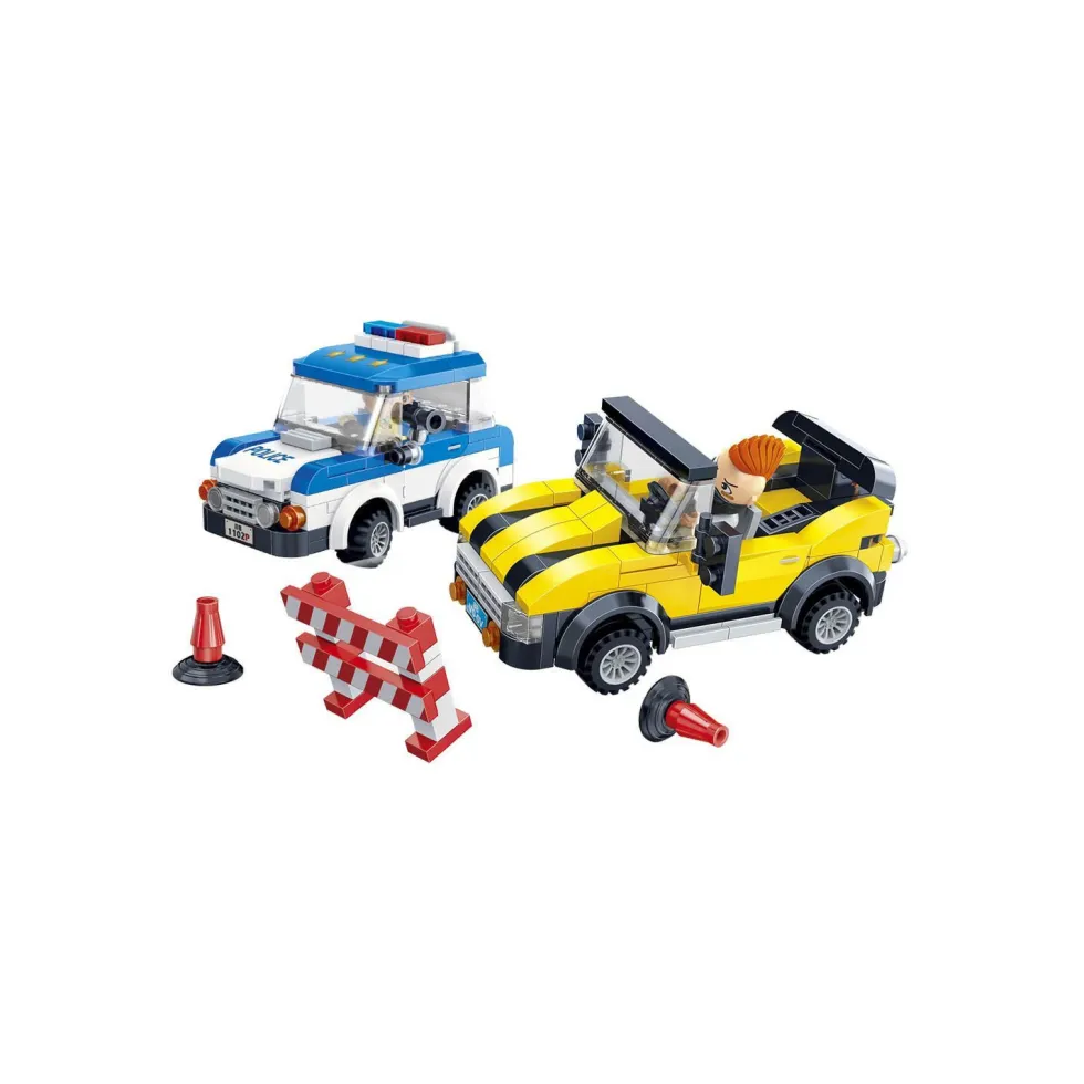 Juguettos Construcción Coche de Policía
