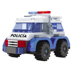 Juguettos Construcción Unidad Móvil Policía 795 Piezas