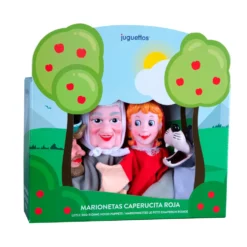 Juguettos 4 Marionetas Caperucita Roja