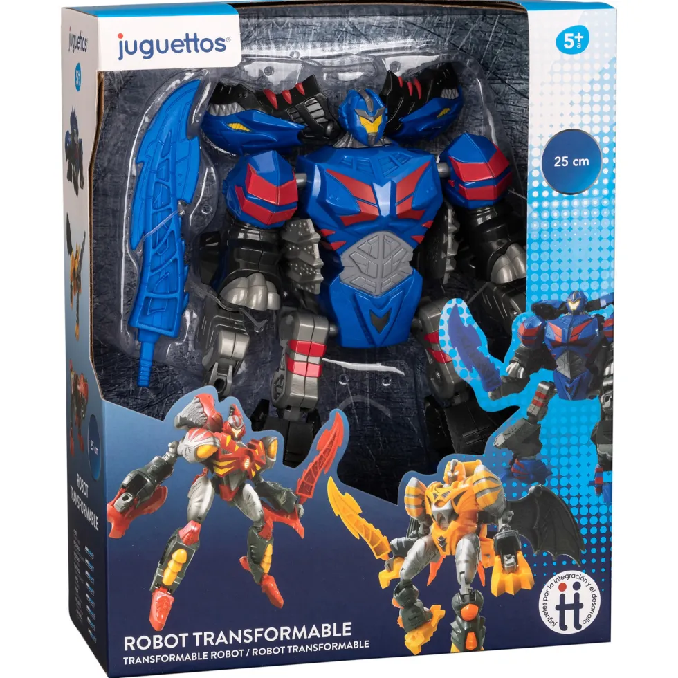 Juguettos Robot Transformable Bony Stegosaur