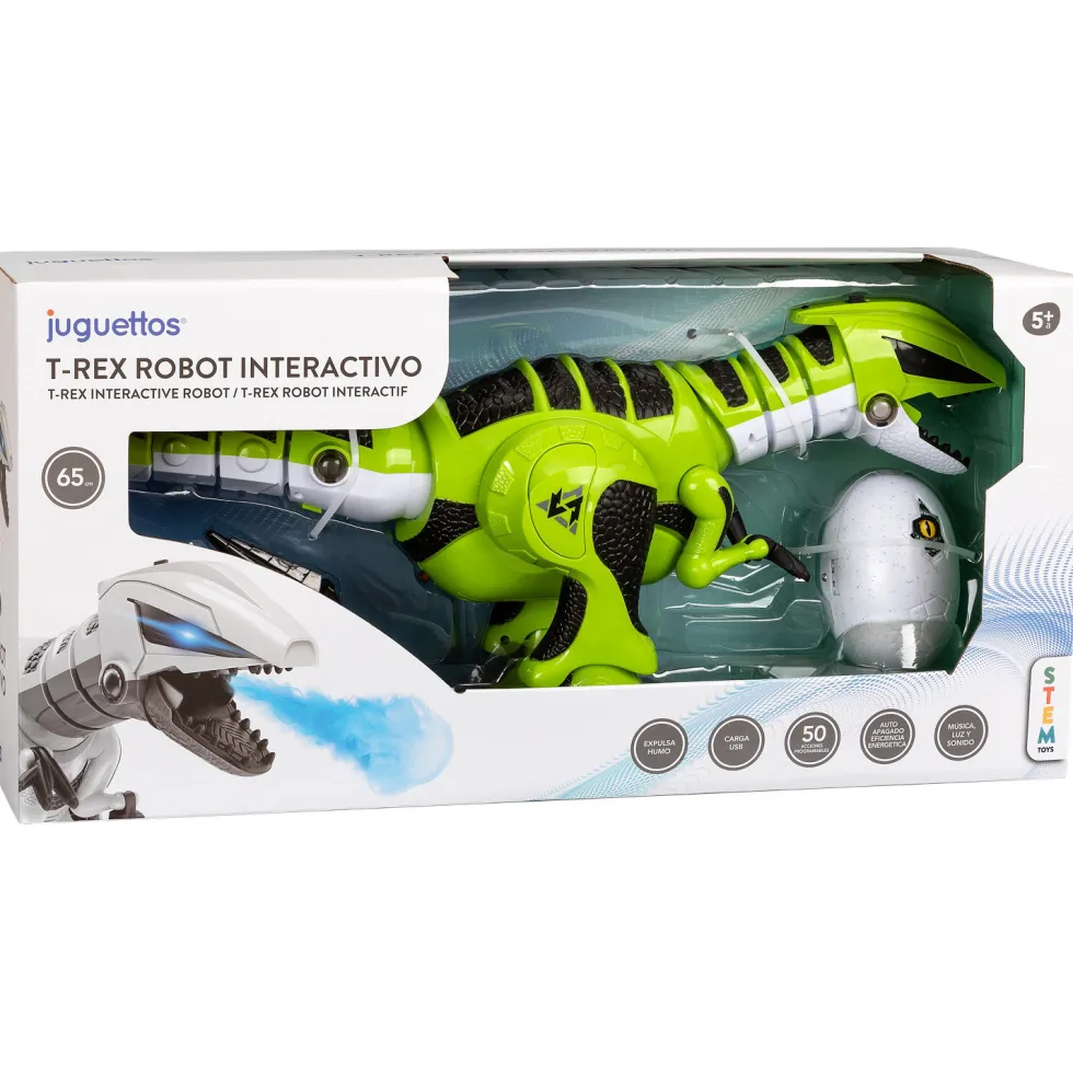Juguettos T-Rex Robot Interactivo