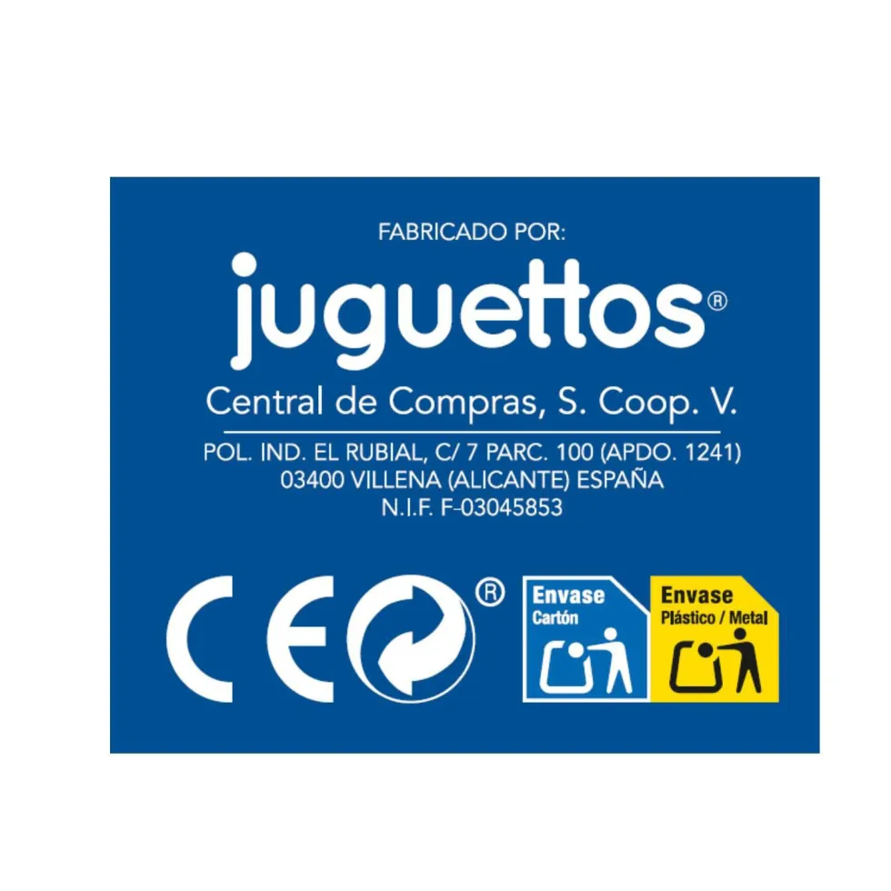 Juguettos Triciclo 2 en 1 Azul