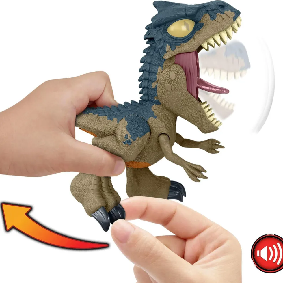 Jurassic World Chaos Theory Figura Dinosaurio Allosaurio Mega Rugido