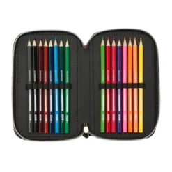 K-Pop Demon Hunters Plumier Triple 37 Piezas