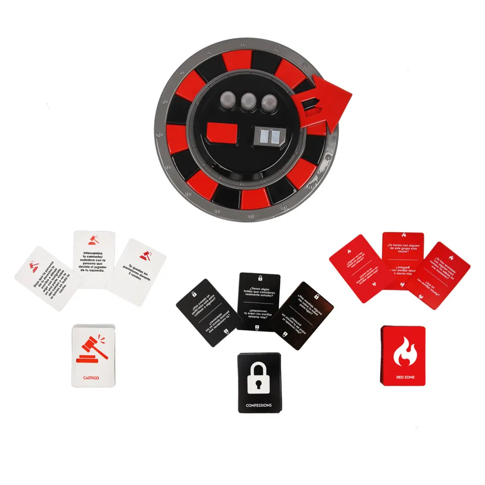 La Máquina de la Verdad Roulette Edition Juego de Mesa para Adultos