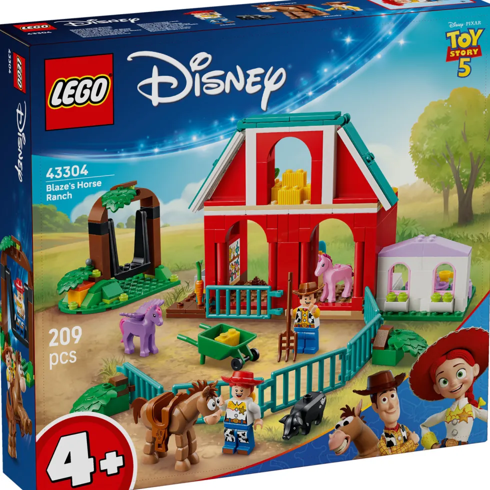 LEGO Disney Pixar Toy Story Rancho Ecuestre de Blaze - 43304