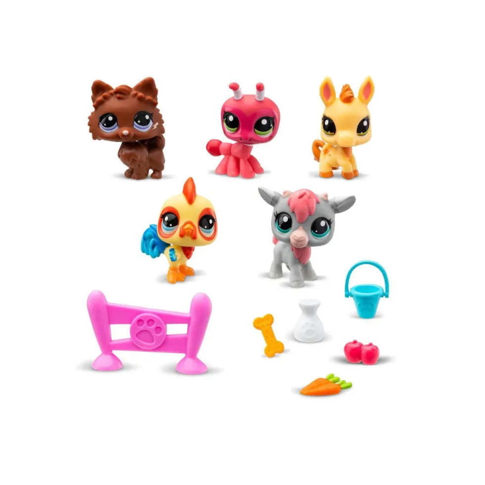 Littlest Pet Shop Pack De 5 Collector Set Varios Modelos