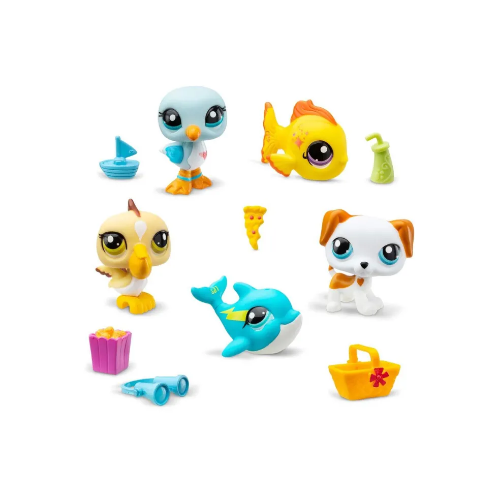 Littlest Pet Shop Pack De 5 Collector Set Varios Modelos