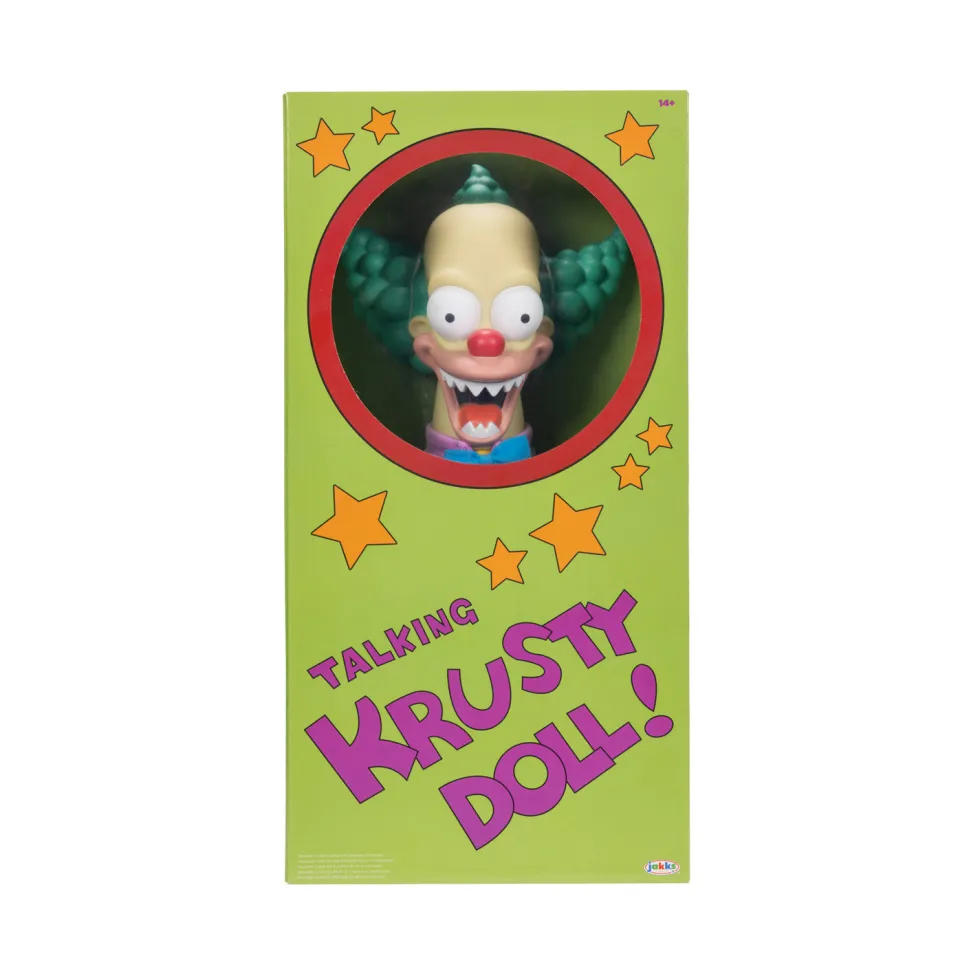 Los Simpsons Peluche Parlanchín Krusty 38 cm