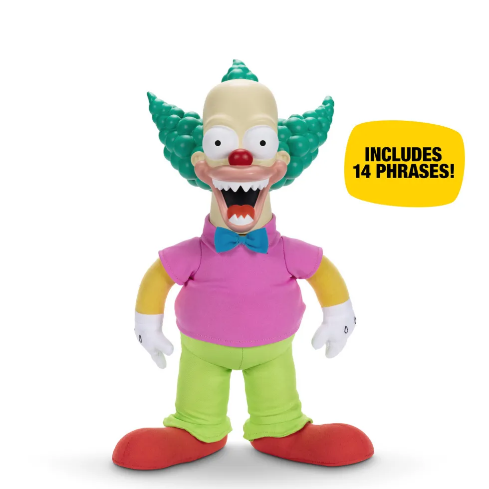 Los Simpsons Peluche Parlanchín Krusty 38 cm