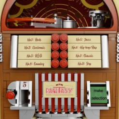 Madness Toys Set de Construcción Jukebox Reproductor de Música Americano