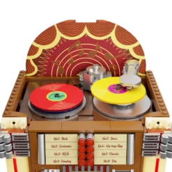 Madness Toys Set de Construcción Jukebox Reproductor de Música Americano