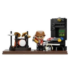 Madness Toys Set de Construcción Jukebox Reproductor de Música Americano