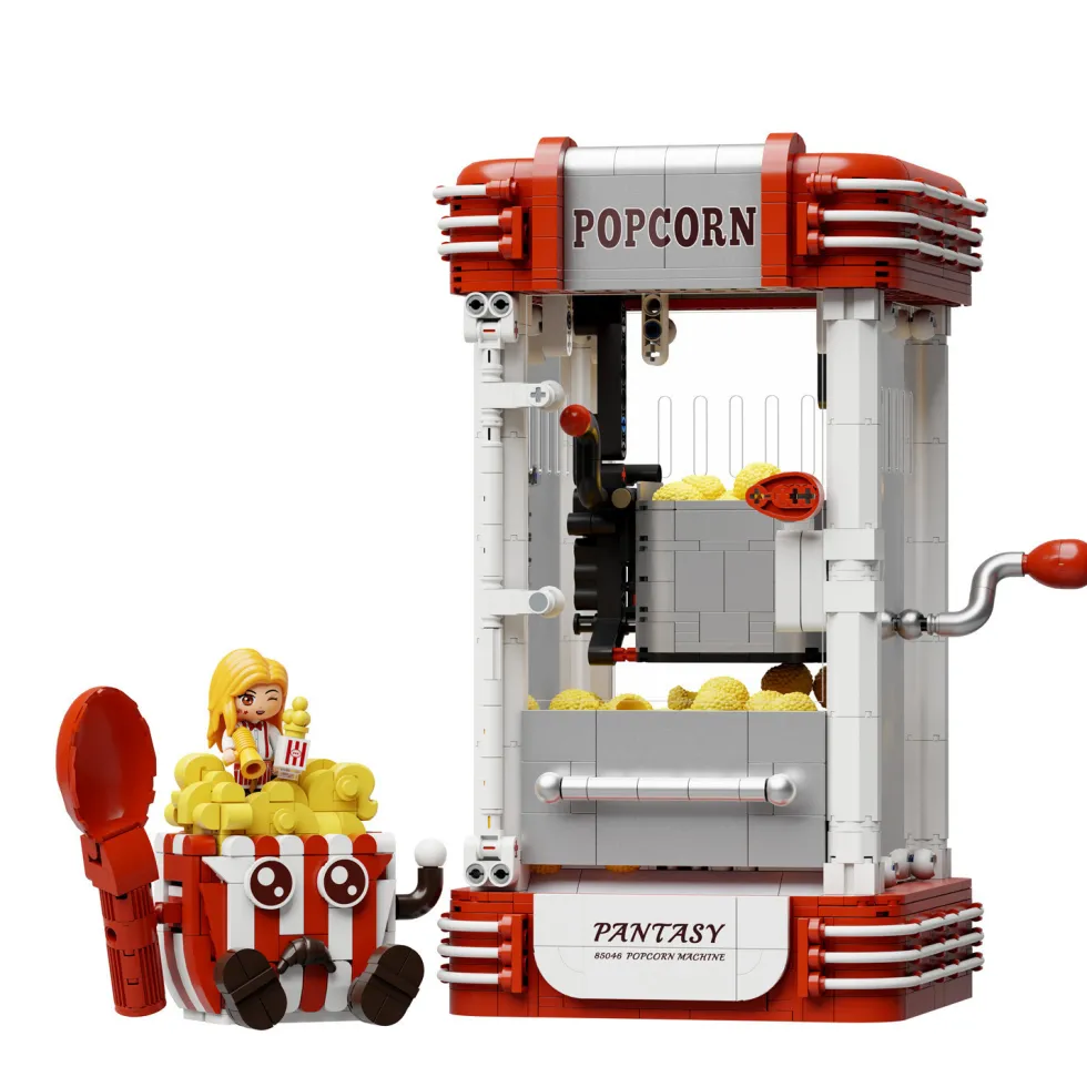 Madness Toys Set de Construcción Popcorn Machine