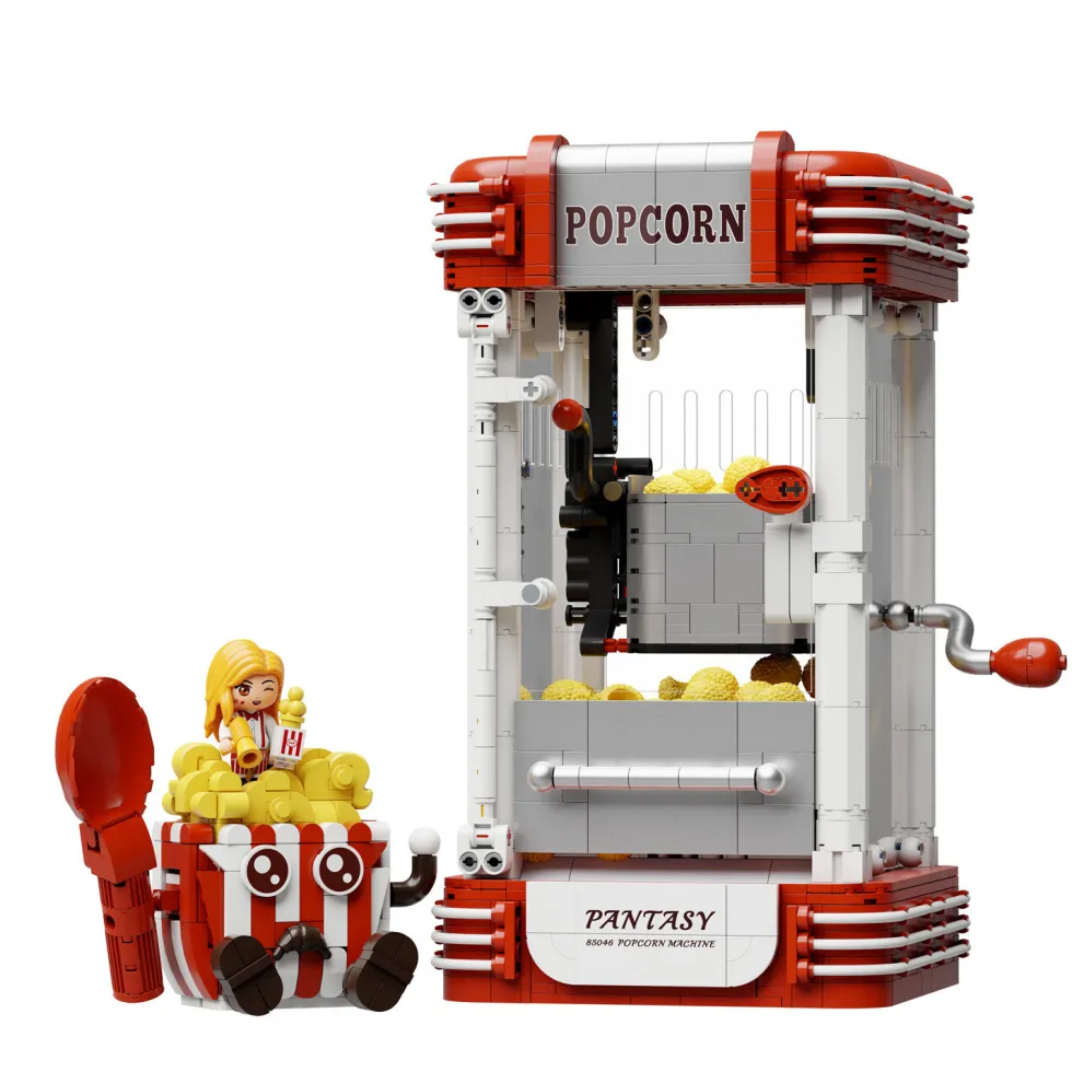 Madness Toys Set de Construcción Popcorn Machine
