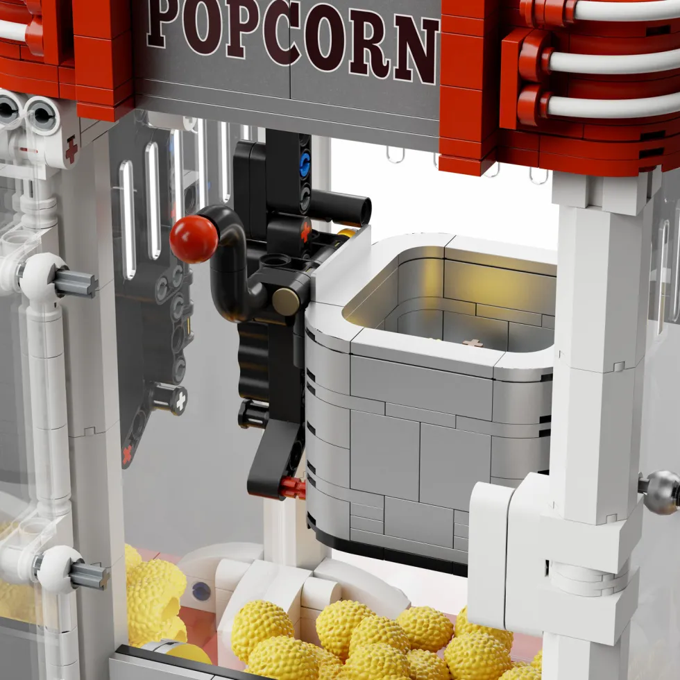 Madness Toys Set de Construcción Popcorn Machine