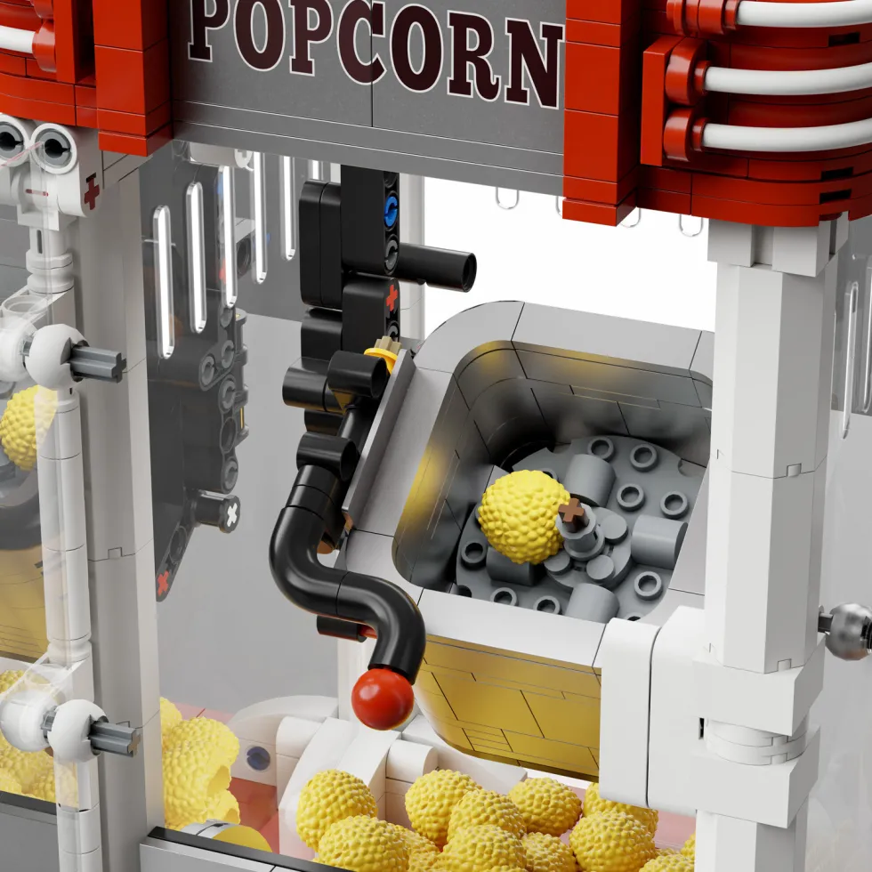 Madness Toys Set de Construcción Popcorn Machine