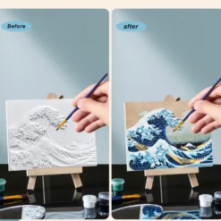 Madness Toys The Great Wave off Kanagawa Set de Pintura 3D