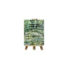 Madness Toys Water Lily Pond Kit de Pintura con Lienzo de Resina con Relieve