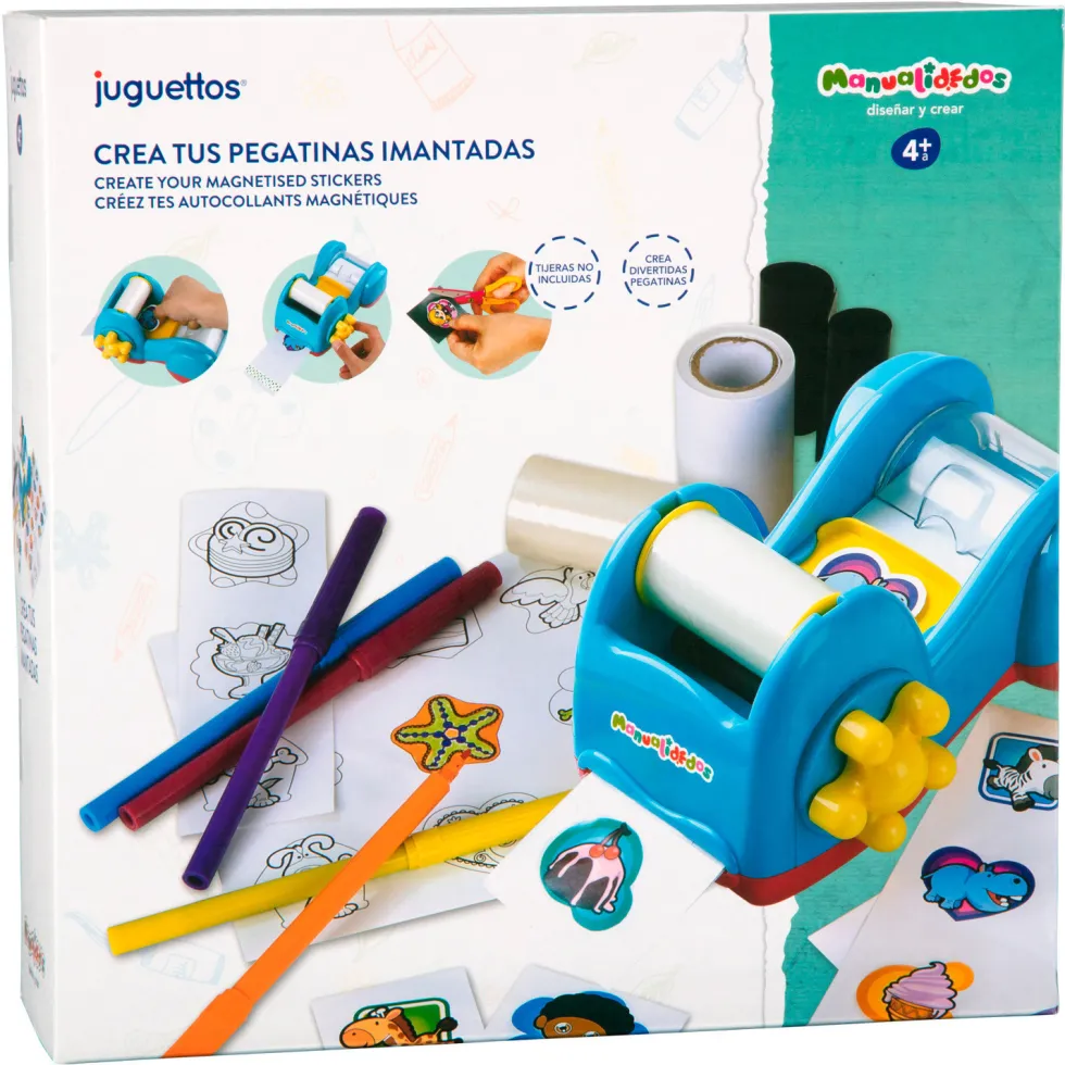 Manualidedos Crea tus Pegatinas Imantadas