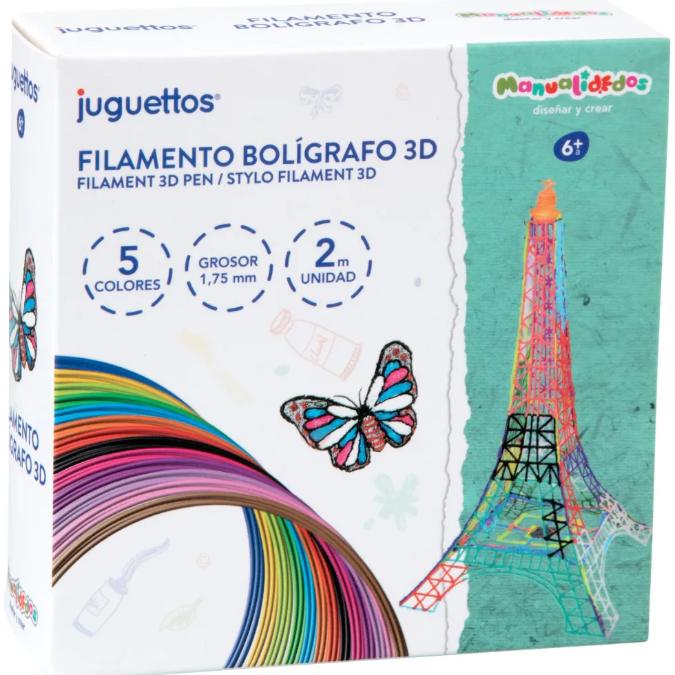Manualidedos Filamento Bolígrafo 3D