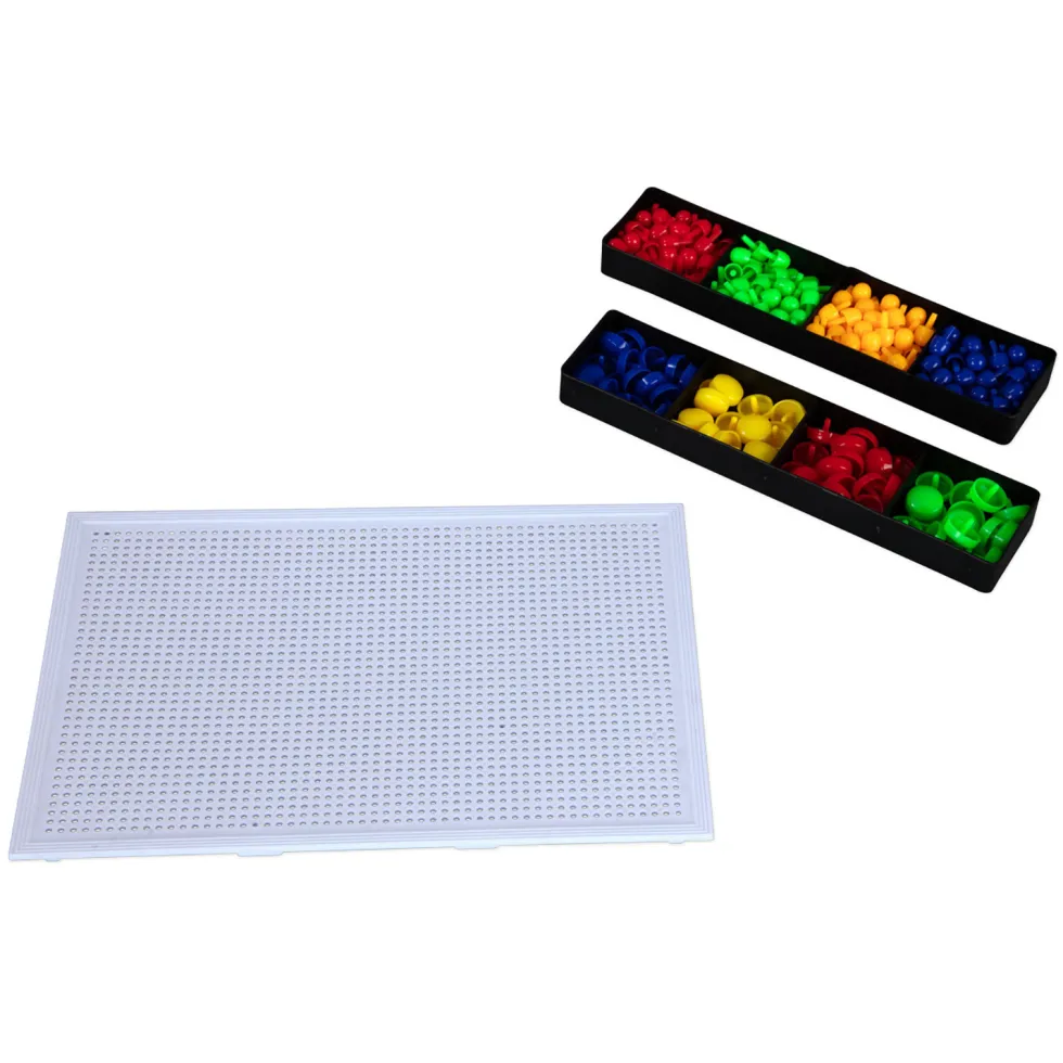 Manualidedos Mosaico con Clavijas