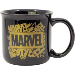 Marvel Taza de Cerámica de Desayuno 400 ml en Caja Regalo Golden Treasure