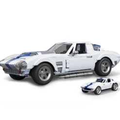 Mattel Brick Shop Hot Wheels Corvette Grand Sport Elite 918 Piezas