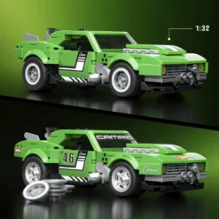 Mattel Brick Shop Hot Wheels Custom 68 Camaro Speed Series, 289 piezas