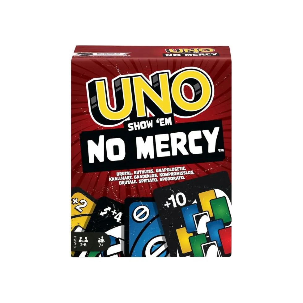 Mattel Games Juego de Cartas UNO Show'Em No Mercy
