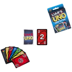 Mattel Games UNO del Mentiroso Juego de Mesa